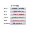 10mm Woven Nametapes