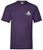 St Dennis Primary School PE T-Shirt in White or Purple - ADULT